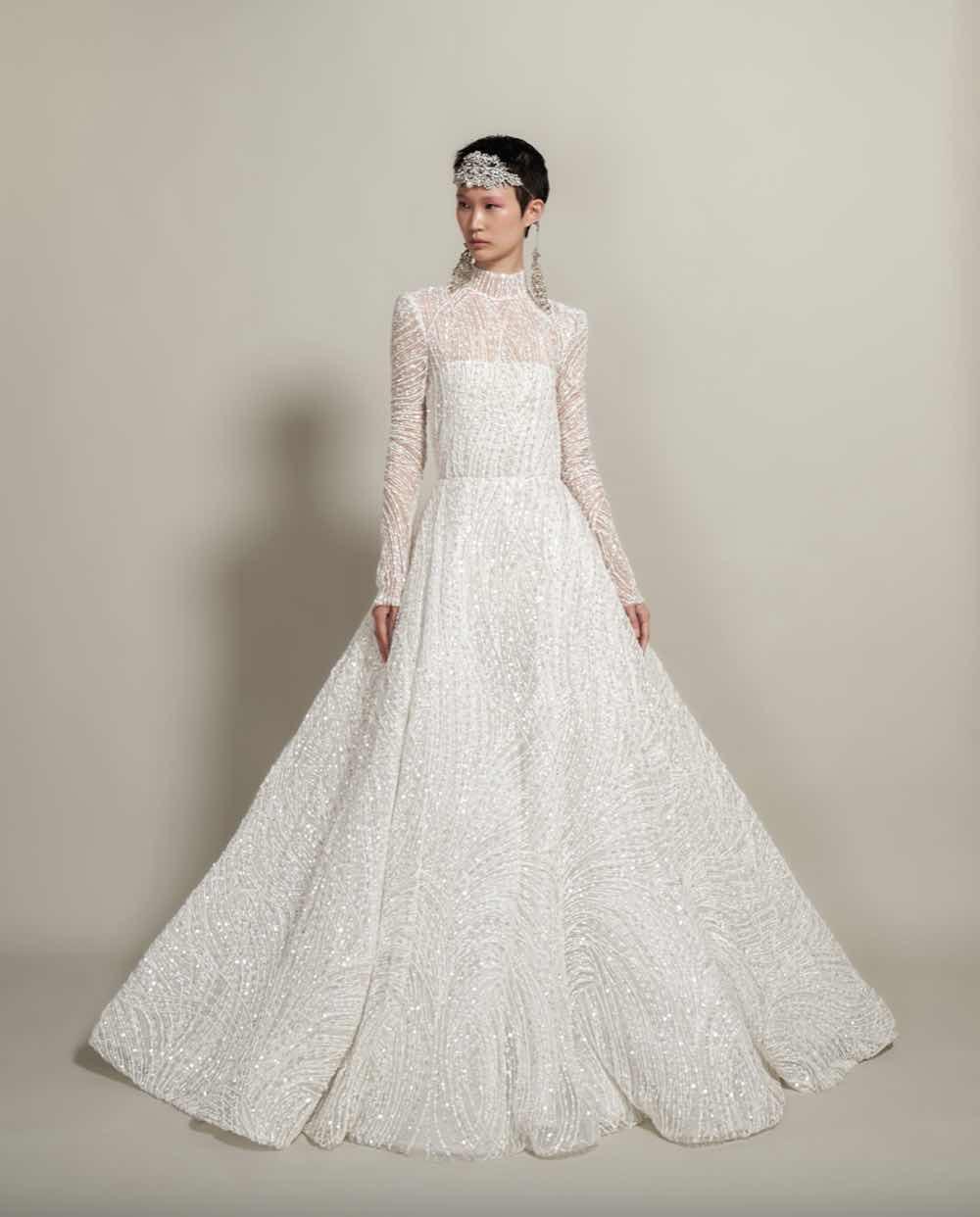 Reem Acra "Bellflower"