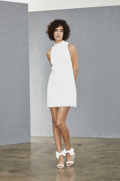 Amsale Little White Dress 