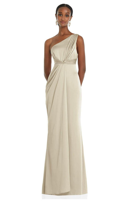 $25 Super Sale Dessy Collection "3111", Champagne Size 10