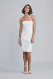 Amsale Little White Dress "LW199"