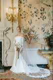 Blue Willow "Collier" Veil