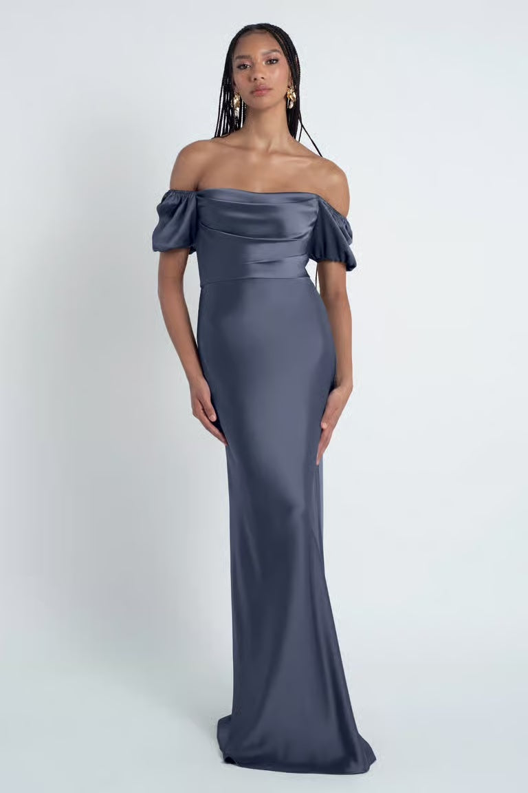 $25 Super Sale Jenny Yoo "Eliana" Size: 12 Color: Dusk