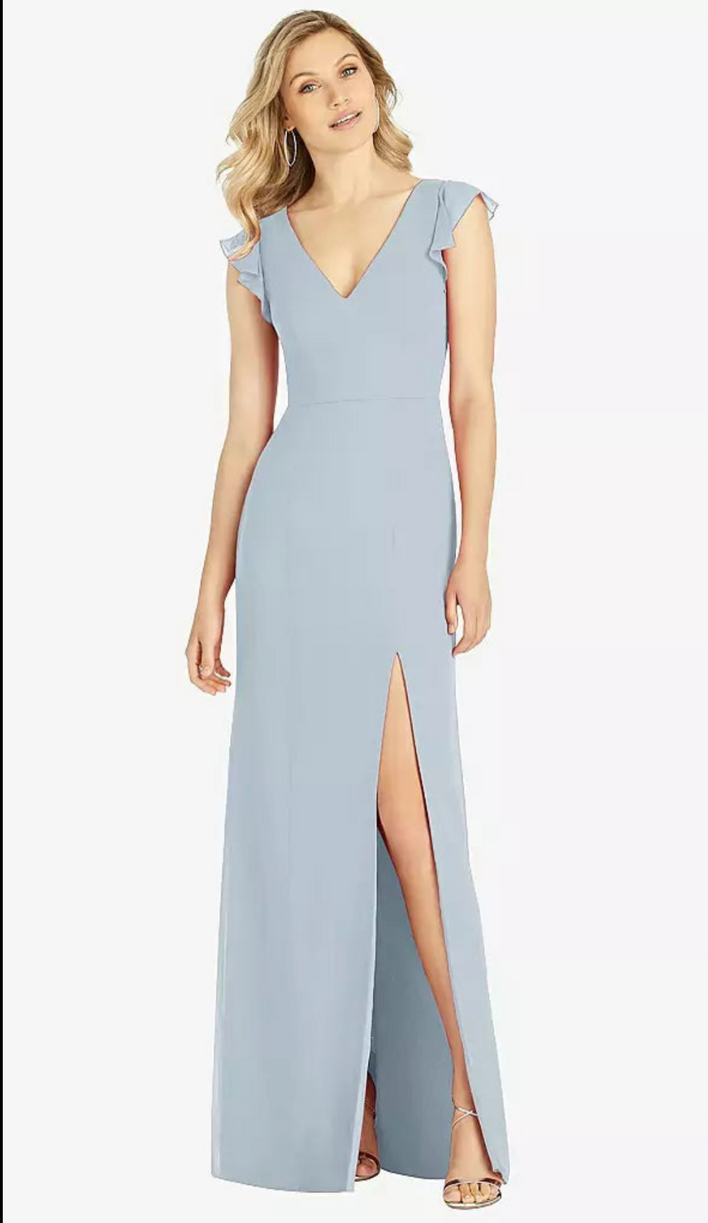 $25 Super Sale After Six "6810", Color Icelandic Size 6