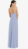$25 Super Sale Lovely "LB036" Lux Chiffon Size 12, Color Sky Blue