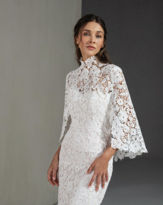 ANGELICA SHAWL by Peter Langner Bridal