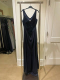 Amsale Bridesmaids "Nicky" in Navy Size 8