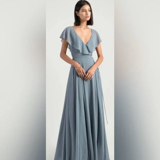 $25 Super Sale Jenny Yoo "Faye" Size 12, Color: Mayan Blue