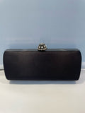 Black Satin Mini Clutch