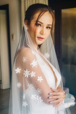 Kiera Elise Accessories "Bridget" Veil