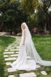 Elizabeth Johns Waterfall Veil