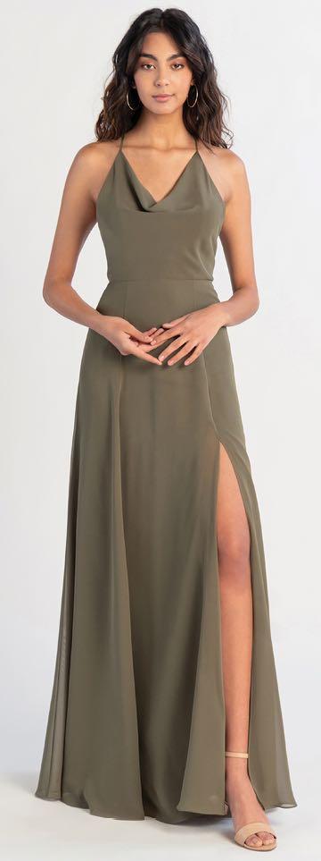 $25 Super Sale Jenny Yoo "Lissa" Size 12, Color Olive