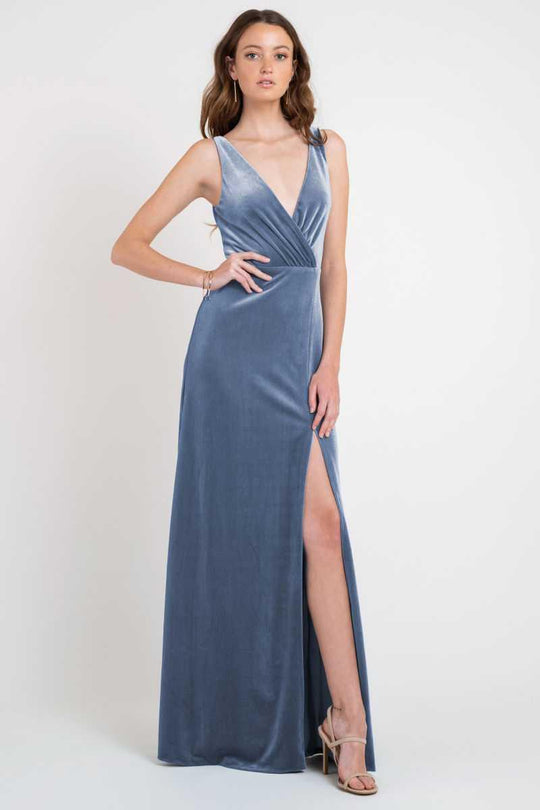 $25 Super Sale Jenny Yoo "Devon" Size 10, Color Bluestone